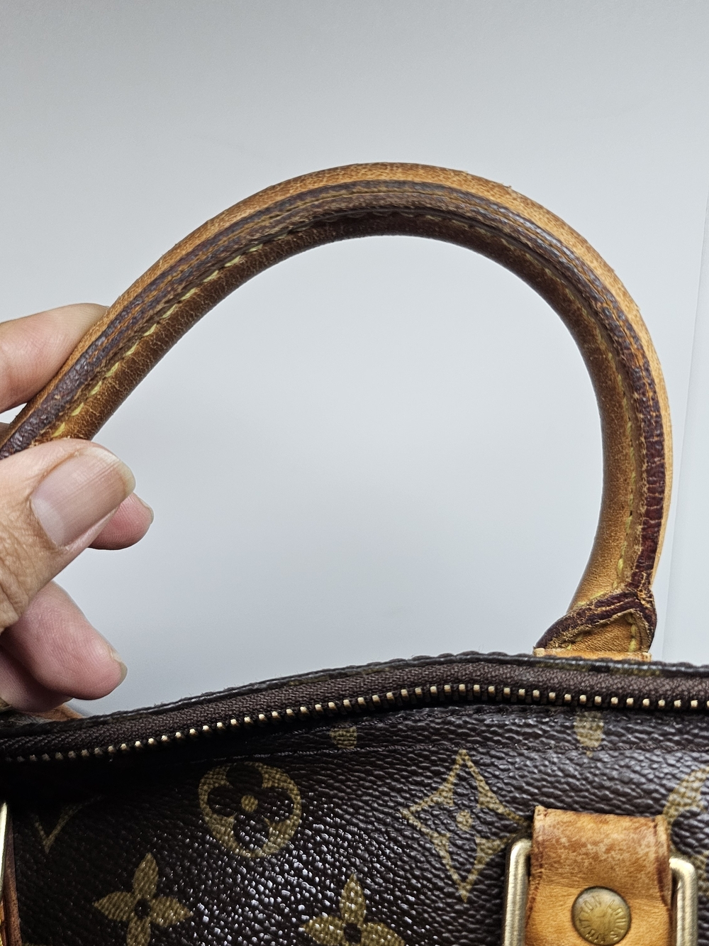 Louis Vuitton Monogram Canvas Weekender Bag - Brown & Tan 30cm PROJECT - Picture 7 of 15